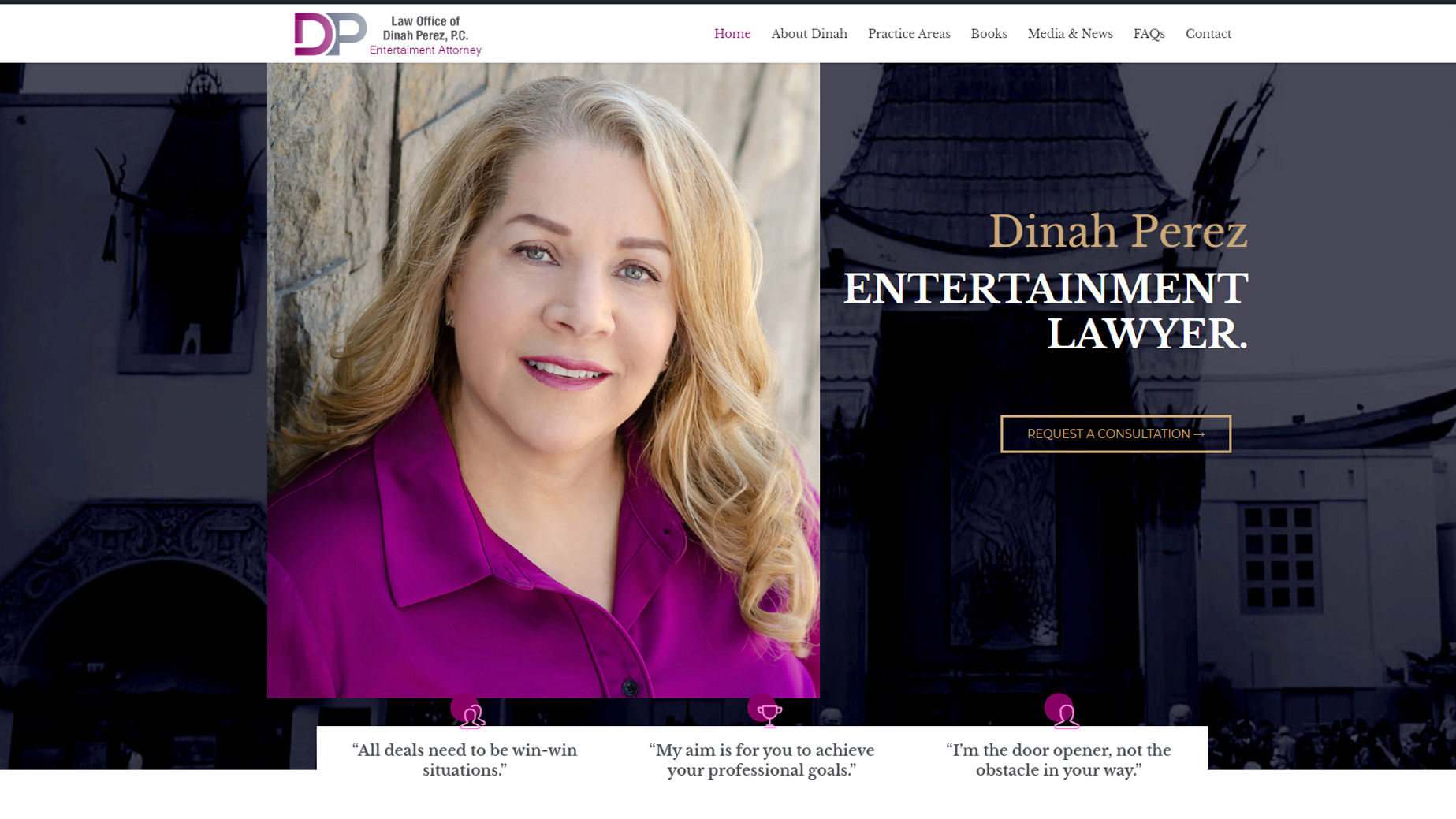 Entertainment Law Website